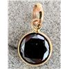 Image 2 : $900 10K  Black Diamond 1.35Ct Pendant