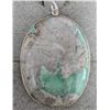 Image 1 : $120 Silver Green Agate  Pendant