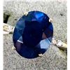 Image 3 : $1920 10K  2.02G Natural Blue Sapphire No Heat & Diamond 0.05Ct Ring