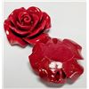 Image 3 : $240  Poly Coral Rose Flower For Bracelet And Pendant Bead