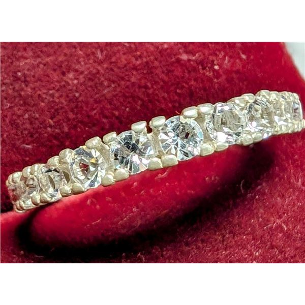 Silver CZ Ring