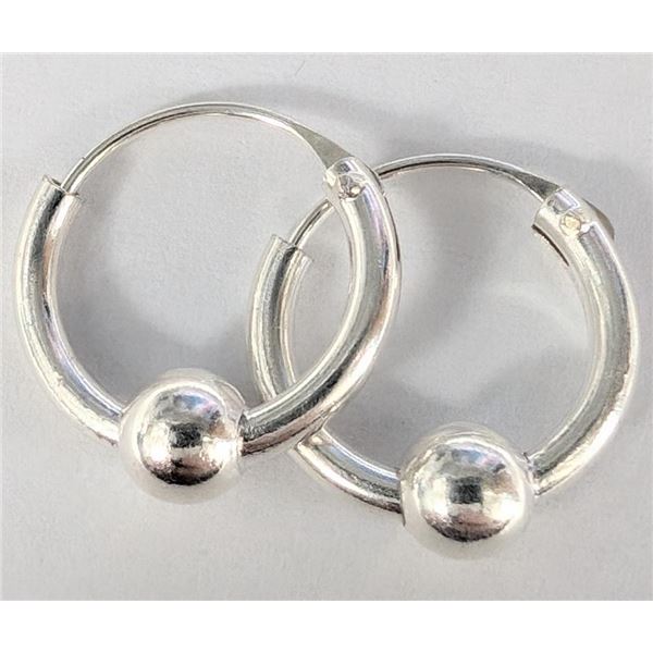 Silver Small Hoop Earrings