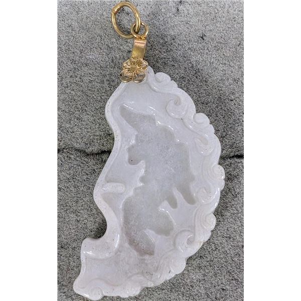 $240 Silver Jadenite Pendant