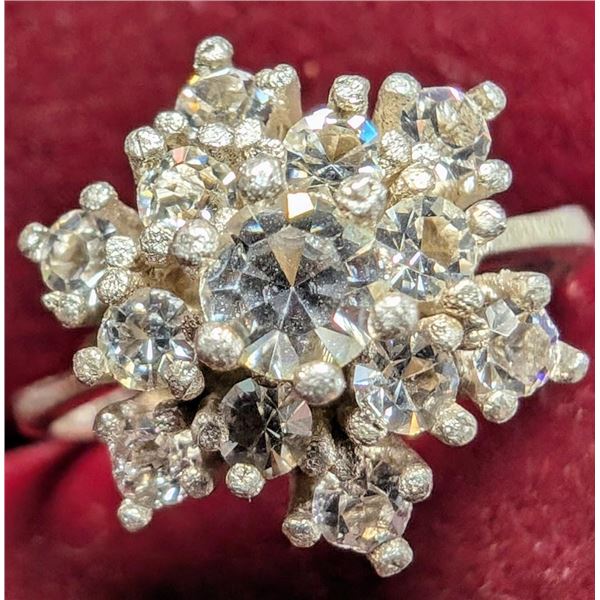 Silver CZ Ring