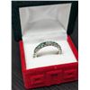Image 5 : $240 Silver Natural Emerald 1Ct Full Eternity Ring