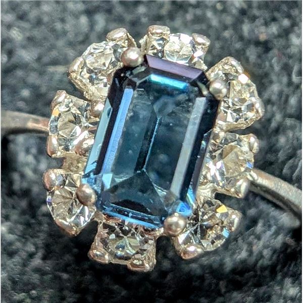 $50 Silver CZ Ring