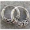 Image 1 : Silver Small Hoop Earrings