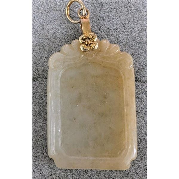 $240 Silver Jadenite Pendant