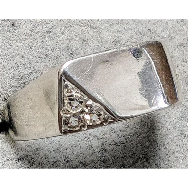 Silver Cz  Ring