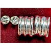 Image 3 : $50 Silver 2 Earring Set