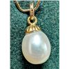 Image 1 : $140 10K  Fresh Water Pearl  Pendant