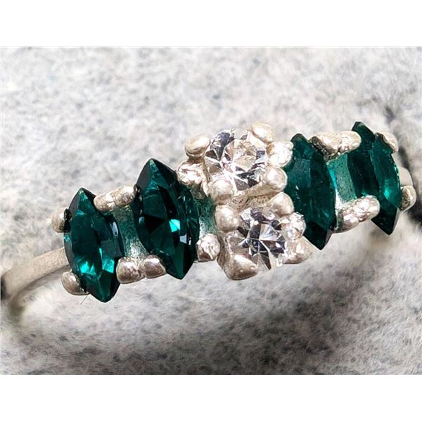 Silver CZ Ring