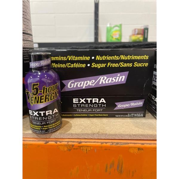 5-Hour Energy Extra Strength Grape Flavor 12-Pack, 57mL Bottles