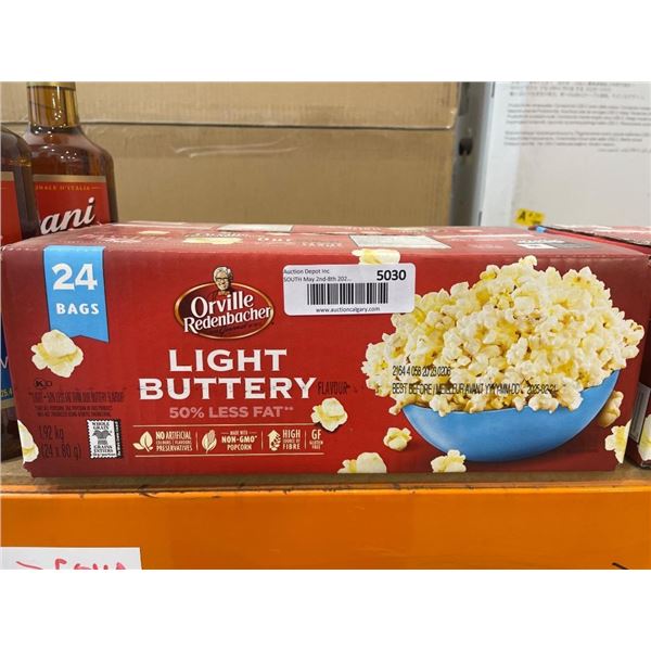 Orville Redenbacher’s Light Buttery Popcorn 24 Bags 1.92 kg