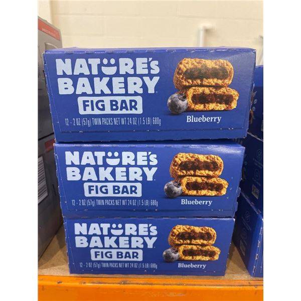 Nature’s Bakery Fig Bar Blueberry 3 x 12 x 680ml
