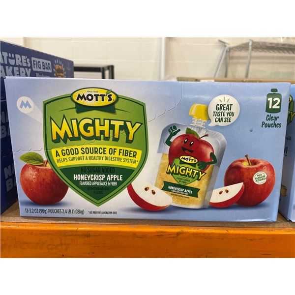 Mott’s Mighty Honeycrisp Apple Pouches 2 x 12 x 90g