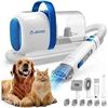 Image 1 : Jecoo Pet Grooming Kit & Vacuum With Hose Attachment