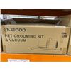 Image 2 : Jecoo Pet Grooming Kit & Vacuum With Hose Attachment
