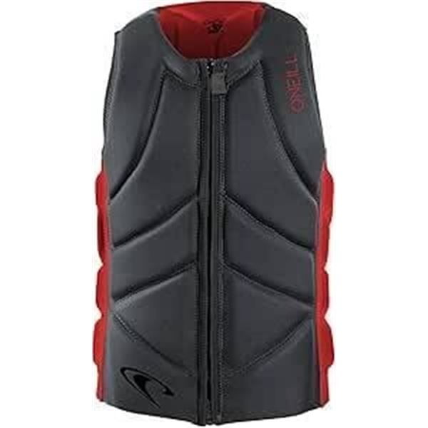 O’Neill Slasher Comp Vest Gray/Red XL Size with Model 4917-B50