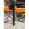 Image 2 : Wall-Mounted Black Metal Hook Rack for Storage