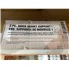 Image 3 : King Canada Quick Mount Support Kit, 2 Pieces, Grey (KW-124), Fits King Canada Universal Folding Mit