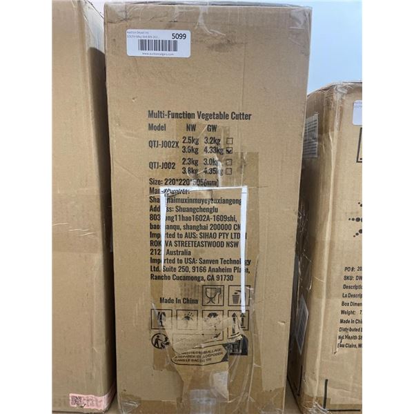 Multi-Function Vegetable Cutter KW Model QJJ-1002X