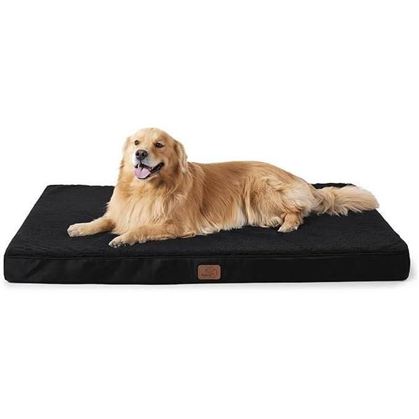 Bedsure Comfy Pet Bed With Textured Cover and Cushion Surface