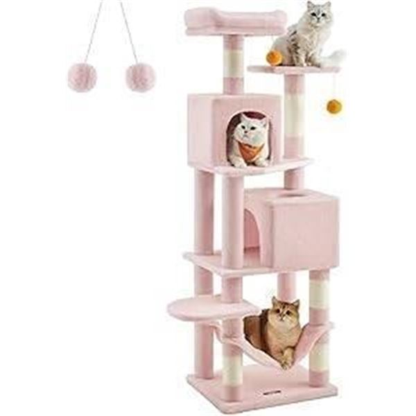 Mutros Cat Tree, Medium (AMT0110LPK-M), Light Pink, 1 PC