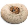 Image 1 : Best Friends by Sheri Shag Donut Bed for Pets 23"