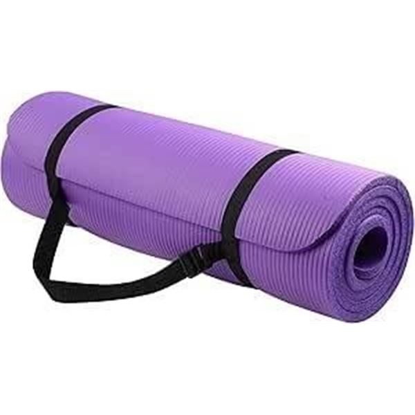 Signature Fitness GoYoga Exercise Mat in Purple