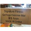 Image 3 : Signature Fitness GoYoga Exercise Mat in Purple