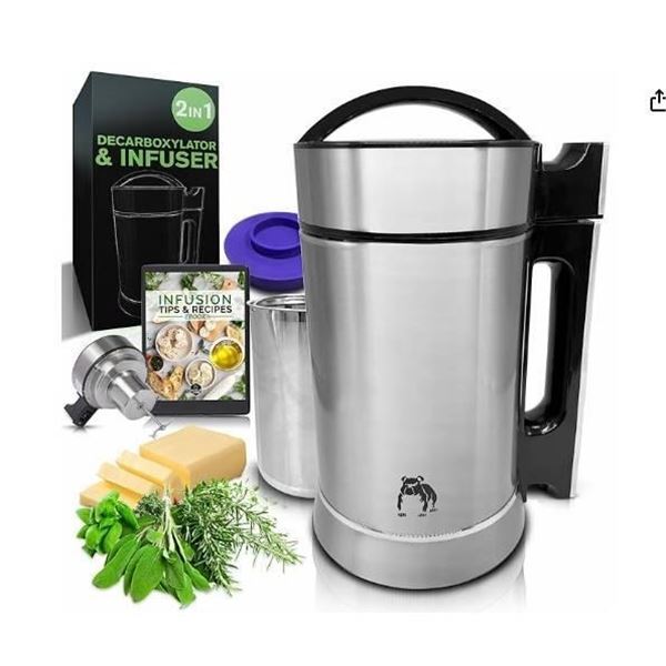 EdiWhip Decarboxylator and Infuser Kitchen Appliance