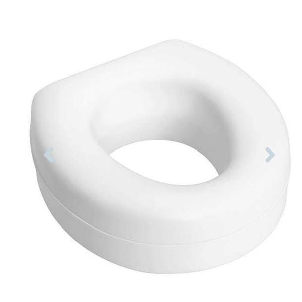 HealthSmart 5-Inch Toilet Seat Riser for Most Standard Bowls