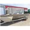 Image 3 : Alumarine 18.5ft Aluminum Boat with 70HP Johnson , EZ 