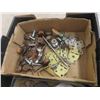 Image 2 : Vintage Electrical Parts, Gauges, Hinges & Hardware 