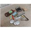 Image 1 : Vintage Harmonicas, 2 Pocket Knifes, Wallet, Nut 