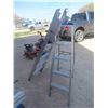 Image 1 : Aluminum Step Ladder (Bent) , 1 Section of