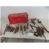Image 1 : 3/8'' Black and Decker Drill, Files, Tin Snips, 