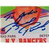 Image 2 : Signed Brad Park 4'' x 6'' Photo 