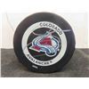 Image 2 : Signed Joe Sakic Colorado Avalanche Puck with LOA 