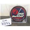 Image 1 : Signed Morris Lukowich Winnipeg Jets Puck 