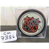 Image 1 : Signed Rob Roy NHL Puck 