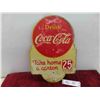 Image 1 : Antique Coca Cola Double Sided Sign 11'' x 16'' 