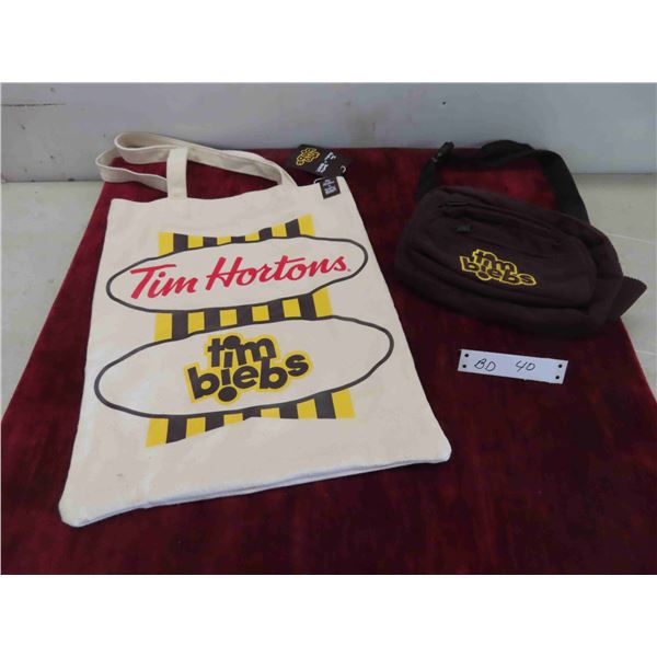 Justin Bieber Tim Hortons Promo Fanny Pack and