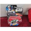 Image 3 : Star Wars Lot: Boba Fett Lego Clock and Hot Wheels
