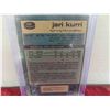 Image 3 : Vintage Jari Kurri Edmonton Oilers Autographed OPC