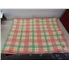 Image 3 : Nice! Vintage Ayers Pure Wool Blanket in Plaid Design