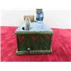 Image 2 : Vintage Cast Iron Mechanical Bank Fishing 'The One 