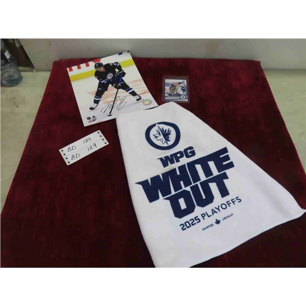 Winnipeg Jets Mark Scheifele Heritage Autographed 
