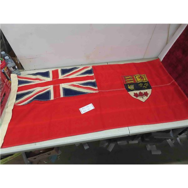 Antique Canadian Red Ensign Flag (Pre-Maple Leaf)